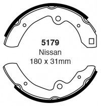 Szczęki hamulcowe (tyl)  5179