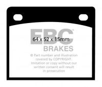 Klocki hamulcowe (przód) Ultimax DP198