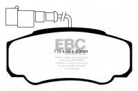 Klocki hamulcowe (tył) DPC DPC1957