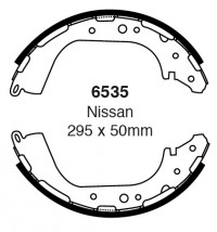 Szczęki hamulcowe (tyl)  6535