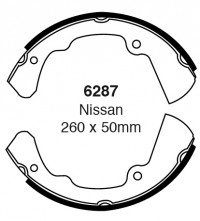 Szczęki hamulcowe (przód)  6287