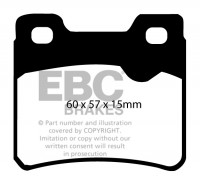 Klocki hamulcowe (tył) Ultimax DP761