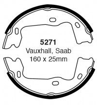 Szczęki hamulcowe (tyl)  5271