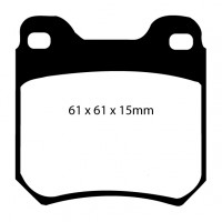 Klocki hamulcowe (tył) YellowStuff DP4675R