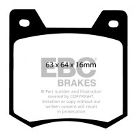 Klocki hamulcowe (przód) Ultimax DP124