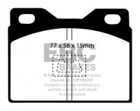Klocki hamulcowe (przód) Ultimax DP220/3