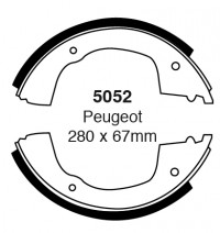 Szczęki hamulcowe (przód)  5052