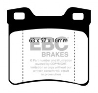 Klocki hamulcowe (tył) Ultimax DP1048