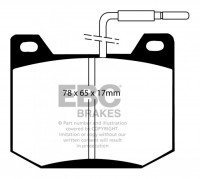 Klocki hamulcowe (przód) Ultimax DP123