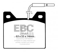 Klocki hamulcowe (tył) Ultimax DP122