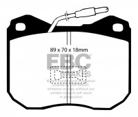 Klocki hamulcowe (przód) Ultimax DP239