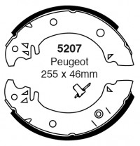 Szczęki hamulcowe (tyl) Bendix 5207