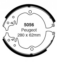 Szczęki hamulcowe (tyl)  5056