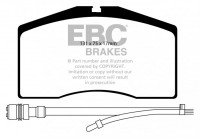 Klocki hamulcowe (przód) RedStuff DP3997C