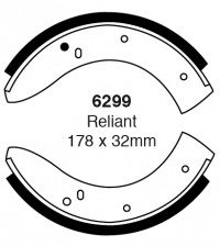 Szczęki hamulcowe (przód)  6299