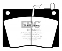 Klocki hamulcowe (przód) Ultimax DP315