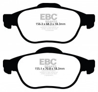 Klocki hamulcowe (przód) Ultimax DP1353/2